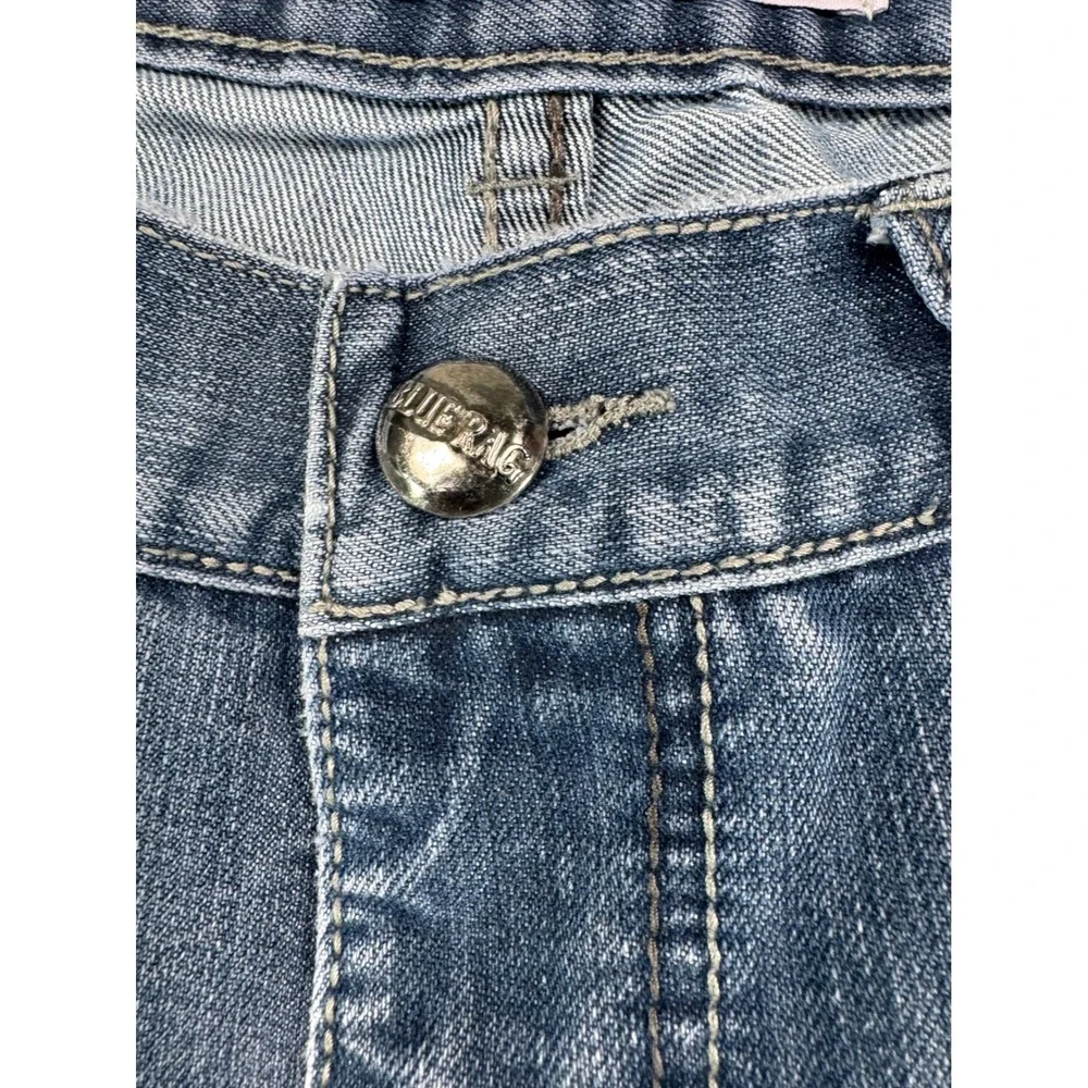 Blue Rag Mens Straight Leg Jeans Medium Wash Denim Size‎ 32x28 Casual Streetwear